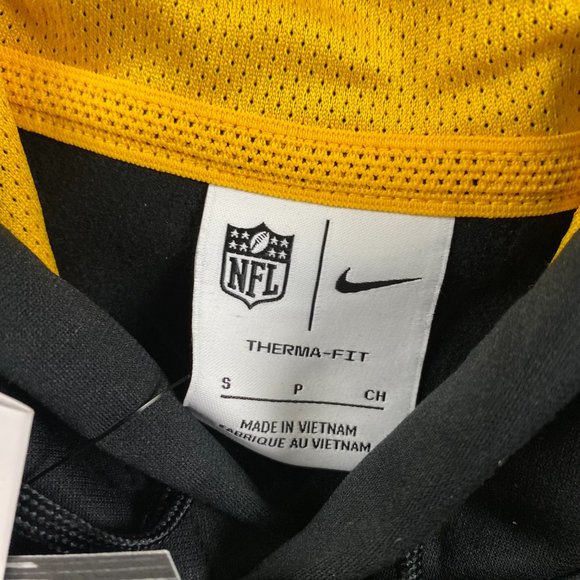 NWT Pittsburgh Steelers Nike Sideline Athletic Therma Fit Hoodie Mens Small - Picture 11 of 15
